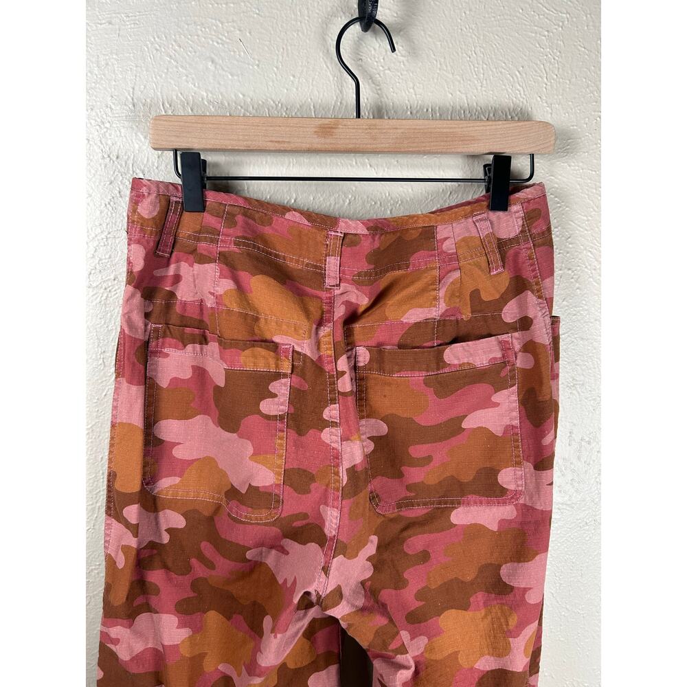 Sundance Quincy Ripstop Camo Pants Size 6 Utility Cotton Red Camouflage Trousers - Picture 8 of 10